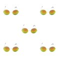thumbnail image 3 of Sonducket Gafas de sol Pragmatic Portable Beautiful Sun Eyewear Outdoor Light-Weight for Male Female Golden,Golden Type2 NO2 Sonducket CBP347213, 3 of 5