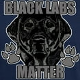 thumbnail image 3 of CafePress - Black Labs Matter Dark T Shirt - Men's Classic Graphic Cotton T-Shirt, 3 of 4