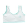 thumbnail image 2 of ATOGUTA Sports Bra for Girls Size 7-12 Crop Cami Training Bras for Girls Seamless Bra Design Green, 2 of 3