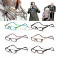 thumbnail image 2 of Gafas de lectura magnéticas plegables Shaofei con cierre de presión y cierre frontal para colgar del cuello color rojo 100 unidades, 2 of 5