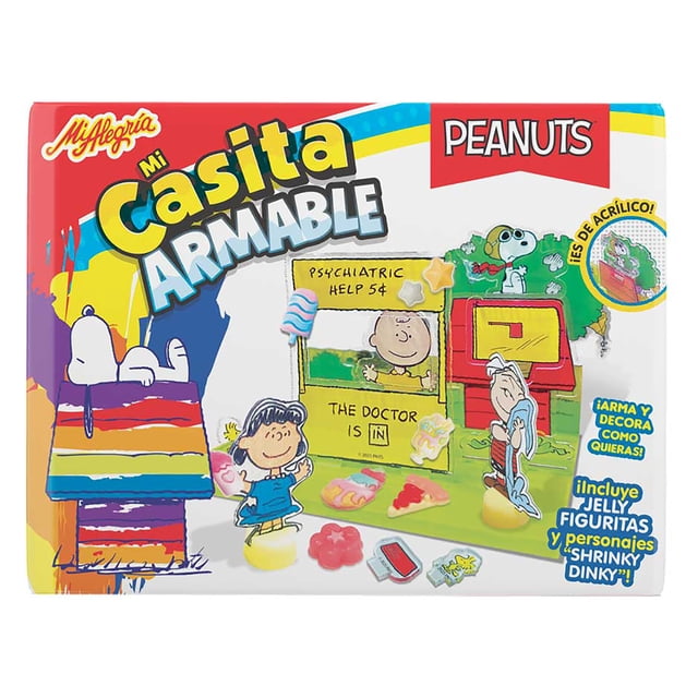 Casita Armable de Acrílico Snoopy Mi Alegría 2561