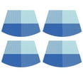 thumbnail image 1 of Juego de 4 manteles individuales para platos, manteles tejidos resistentes al calor, 1 of 5