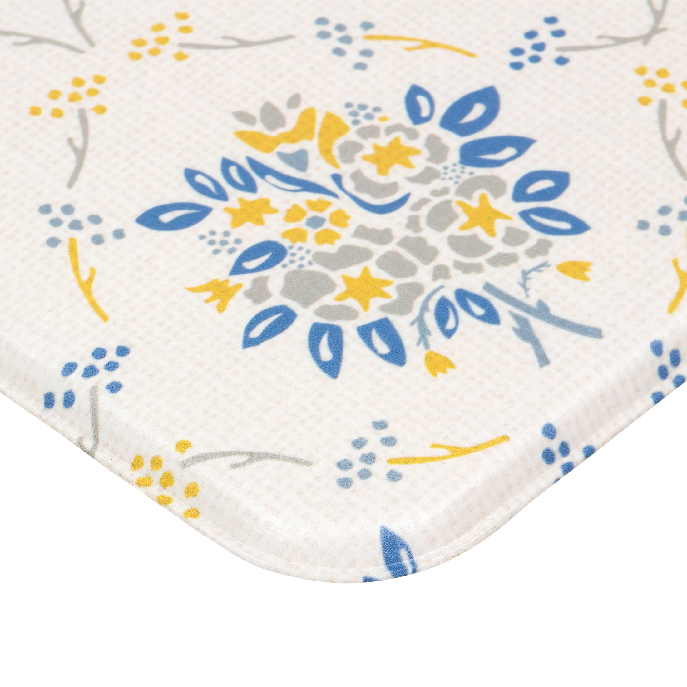 Apache Mills Cushion Comfort Muted Floral Kitchen Anti-Fatigue Mat, 20" x 41"