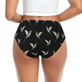 thumbnail image 3 of Womens Underwear Hummingbird Print Black Cuteness No Show Seamless Underwear for Women, Soft Stretch Women's Panties, Hipster Ladies Panties Bikini Underwear Briefs, 3 of 6