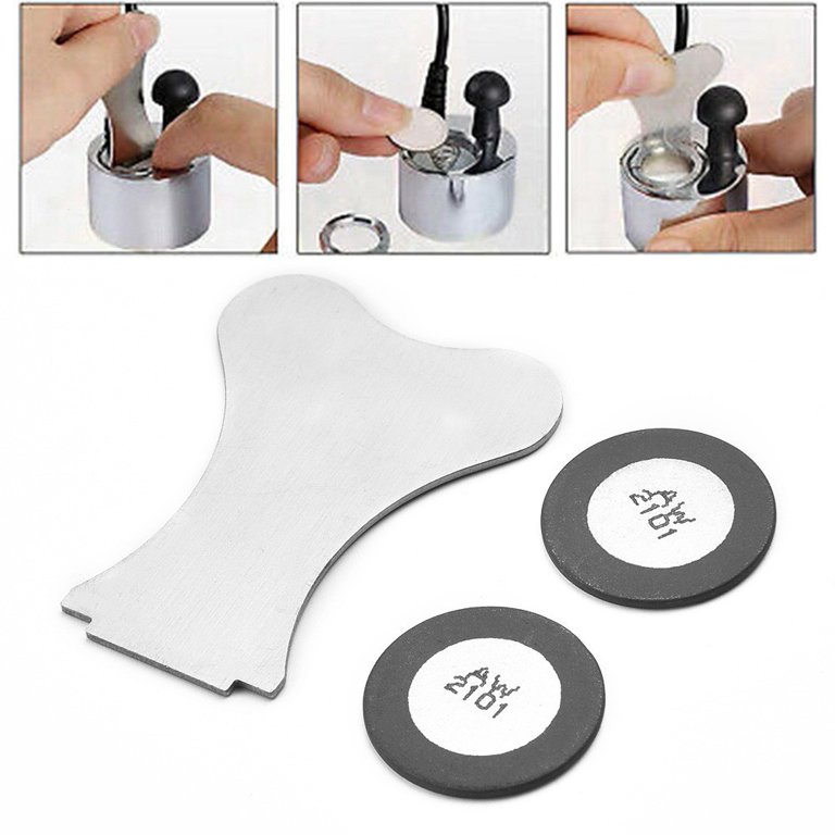 2 x Glass Disk Transducer Discs for DIMPLEX Opti-Myst Electric Fire Heater  - Walmart.com