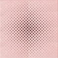 thumbnail image 1 of Ahgly Company Machine Washable Indoor Square Transitional Pink Bubble Gum Pink Area Rugs, 4' Square, 1 of 7