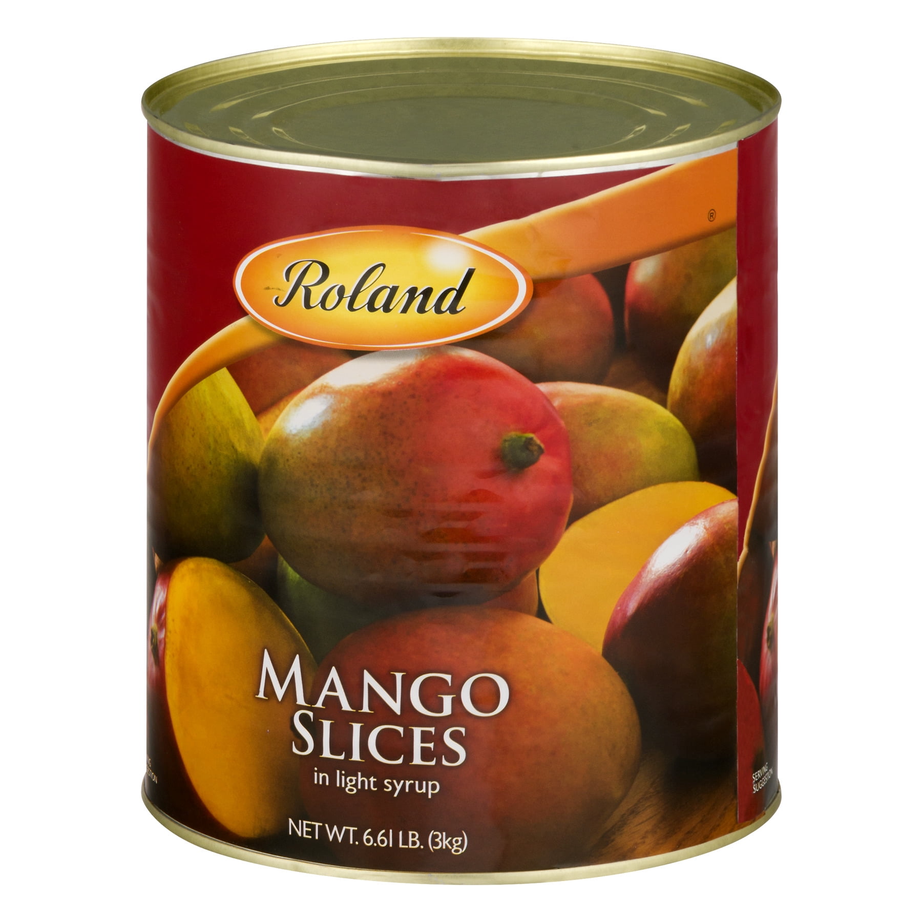 Roland Mango Slices in Light Syrup 6.61 LB.