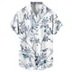 thumbnail image 4 of Men'S Casual Loose Fitting Short Sleeved Shirt Fashionable Lapel Shirt Top 4XL, 4 of 5