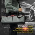 thumbnail image 6 of Multifunction Wide Mouth Tool Bag 18 Inch Heavy-Duty 600D Polyester, Reinforced Plastic Panels 13 Pockets Organizer Waterproof Wear-Resistant for Electrician Automotive Hardware Tools, 6 of 6