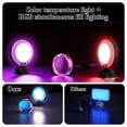 thumbnail image 4 of LED Video Light Ring with Adjustable Color Temperature and RGB Effects for Phone Tablet Selfie Live Streaming, 4 of 6
