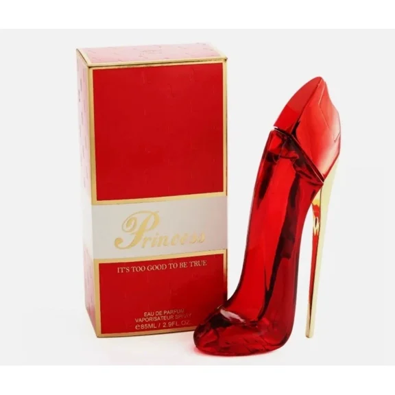 Princess High Heel Red Eau de Parfum Spray for Women, 2.9 fl oz