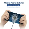 thumbnail image 3 of 6x Milageto Radiador de Juego de Ventilador de Refrigeración de Teléfono Adecuado para Todo Tipo de Teléfono Móvil 4.7 6 piezas, 3 of 8
