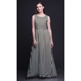 thumbnail image 2 of Bimba Robe Longue Décontractée Sans Manches à Encolure Ronde pour Femmes, Imprimé Géométrique - Grand, 2 of 5