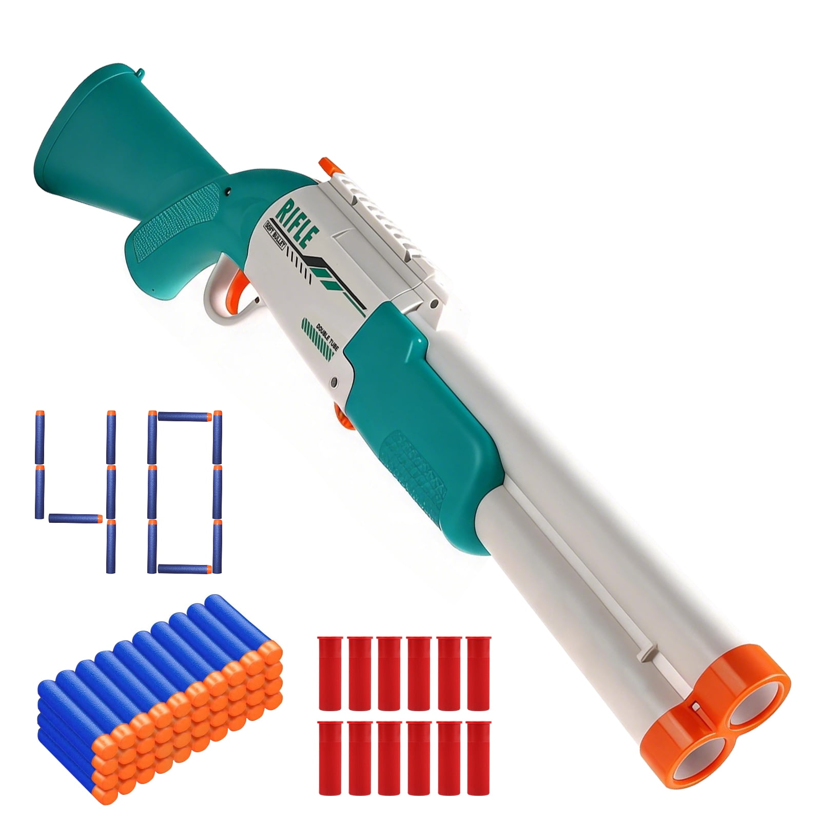 ZURU X-Shot Poppy Playtime Menace Timeout Blaster, 8 Darts
