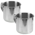 thumbnail image 1 of SHISUYAN 2pcs Measuring Cups Stainless Steel Scale Measuring Cups Rice Measuring Cups with Handles, 1 of 9