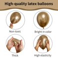 thumbnail image 3 of Balloons Ztikug, látex metálico, color champán, 5 pulgadas, 50 unidades, 3 of 7