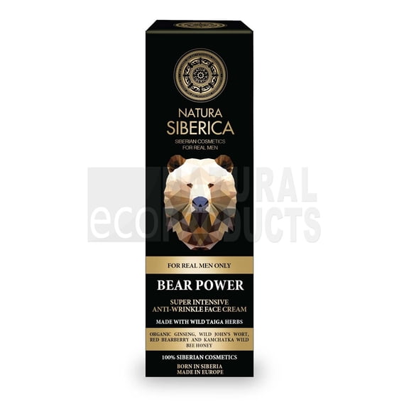 Natura Siberica for Men Only Bear Super Intensive Power Anti-Wrinkle Face Cream 50ml