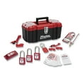 thumbnail image 4 of Master Lock 1457E410KA Portable Lockout Kit, 14-piece, Includes 4-Padlocks/Toolbox, 4 of 5