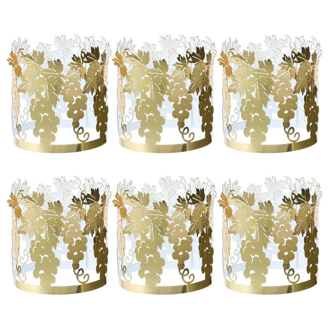 BRIGHTFUFU 50Pcs Paper Lampshade Decorative Golden Square Light Diffusion Home Decoration for Family Friends