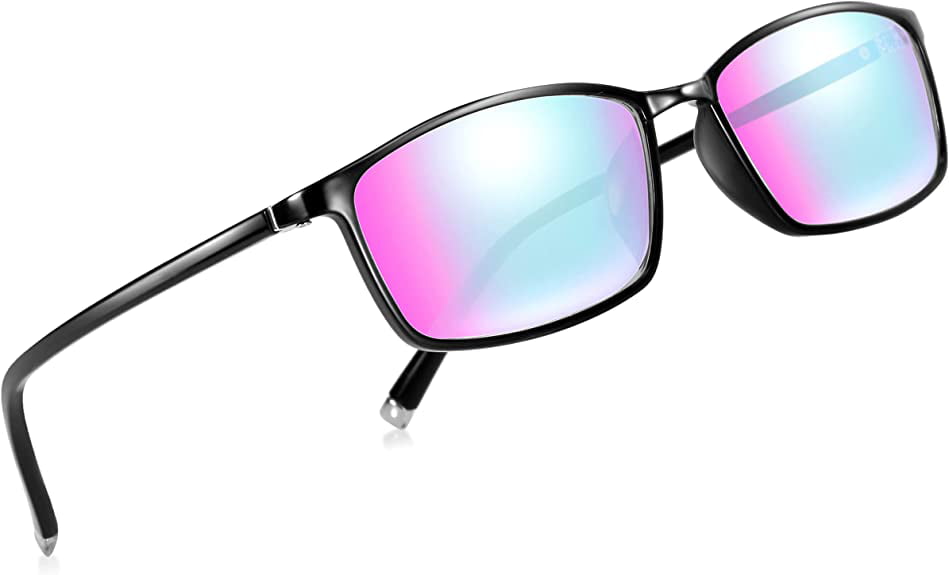 lunettes g & gay daltoniennes pour hommes lunettes de couleur pour aveugles  rouges, vertes, bleues, jaunes, violettes, lunettes aveugles adaptées à