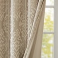 thumbnail image 3 of Gracie Mills Cyra Damask Total blackout grommet top curtain panel - GRACE-9809, 3 of 3
