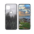 thumbnail image 1 of Foggy-Forest Phone Case, Degined for Motorola G 5G Case Men Women, Flexible Silicone Shockproof Case for Motorola G 5G, 1 of 1