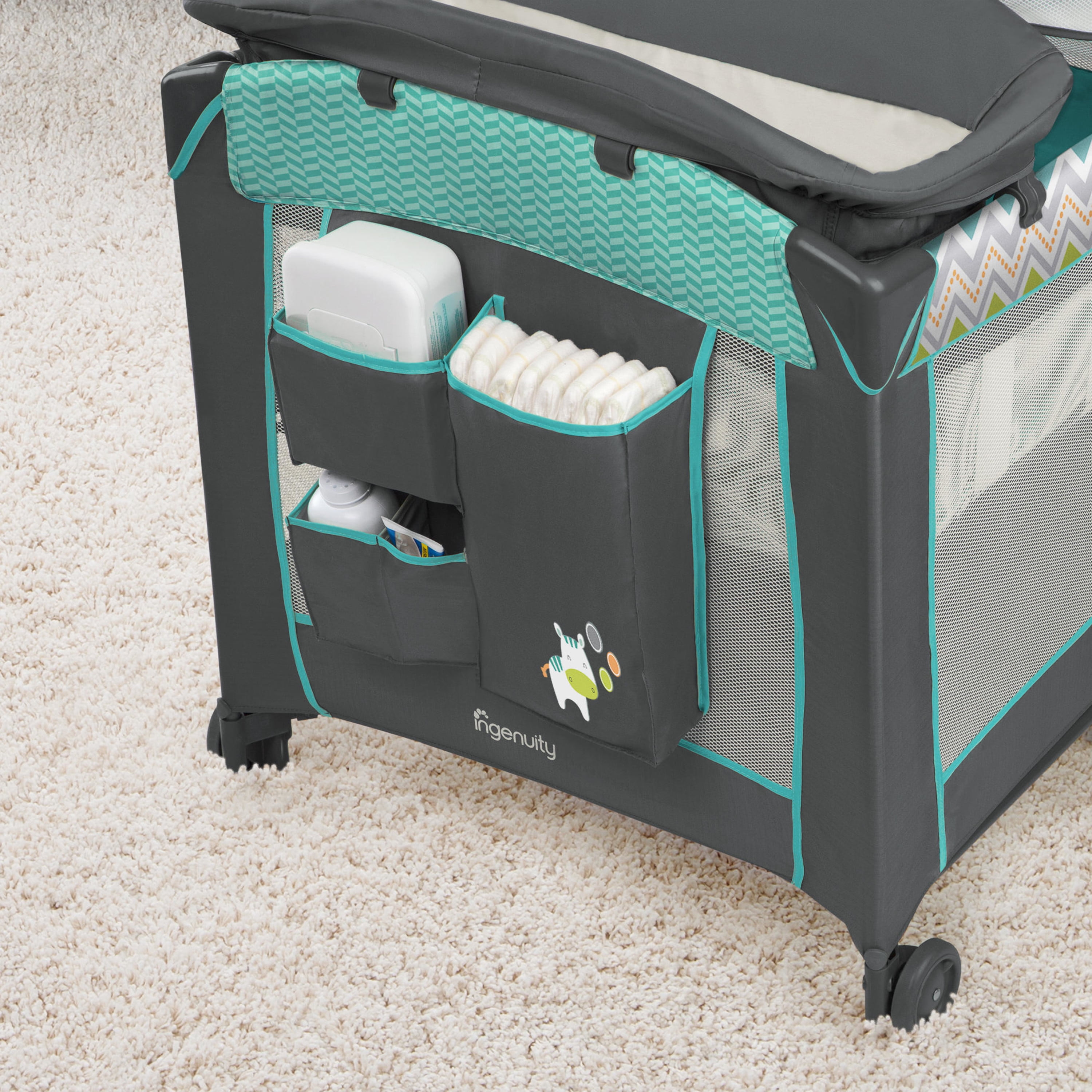ingenuity smart and simple playard walmart
