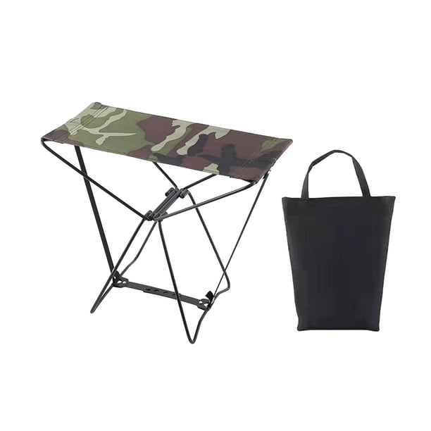 Taburete plegable para acampar, silla ultraligera y ligera, taburete plegable para exteriores, plegable 30cmx17cmx29cm