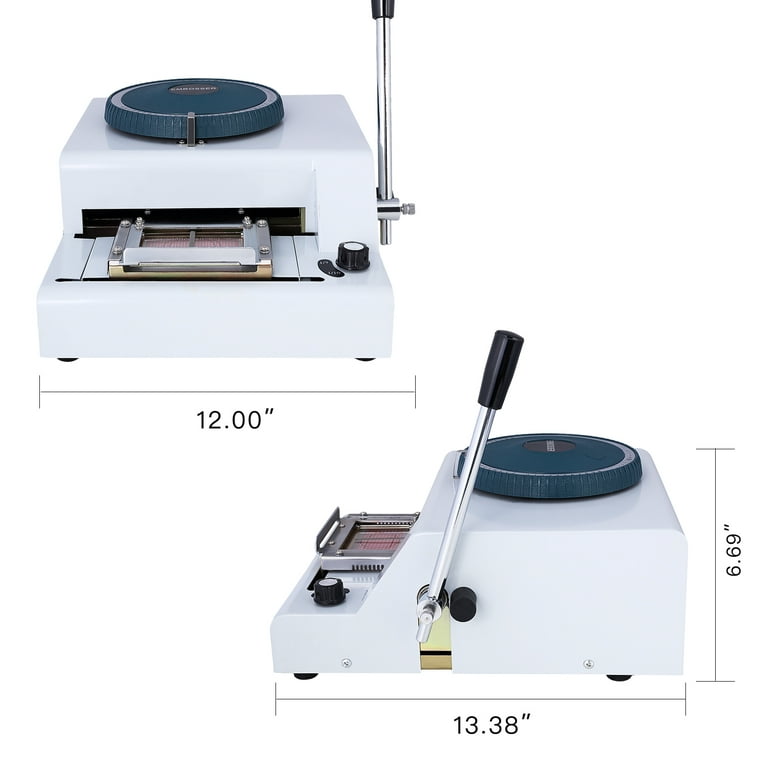 VEVOR Embosser Stamping Machine Semi-Auto Sheet 4mm Metal Marking Machine for Dog Tag XXBZDMPYZJ0000001V0