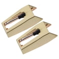 thumbnail image 1 of SHOWERORO Vinyl Player Needles ABS Golden For Clear Sound 2pcs, 1 of 8