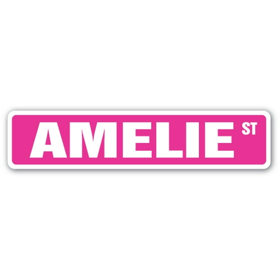 Amelie Street [3 Pack] of Vinyl Decal Stickers |for Laptop Car