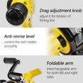 thumbnail image 4 of IWMango Salt Freshwater Metal Heavy Duty Lightweight Spinning Fishing Reel Tackle Accessory (2000), 4 of 14