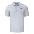 thumbnail image 2 of Men's Cutter & Buck Gray Texas Rangers Pike Eco Flora Print Recycled Polo, 2 of 3