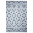 thumbnail image 2 of HAND KNOTTED WOOL GEOMETRIC MODERN AREA RUGS - 10'x14', Rectangle Shape, Light Blue Blue Color, Classic Traditional Design, Low Pile Handmade Area Rugs for Living Room, Bed Room (N01117), 2 of 8