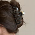 thumbnail image 3 of Fvsianol Hair Claw Wavy Hair Claw Wavy Hair Claw Clip Non Slip Strong Hold Barrettes Hairpins Clamp, 3 of 7