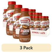 (3 pack) Premier Protein Shake, Chocolate Peanut Butter, 30g Protein, 11.5 fl oz, 12 Ct