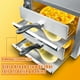 thumbnail image 4 of Horno de Pizza de Mesa KOOTEN Acero Inoxidable 2 Niveles con Temporizador para el Hogar y Restaurant, 4 of 9