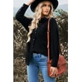 thumbnail image 4 of Women's Black Corduroy Button Pocket Shirt, 4 of 14