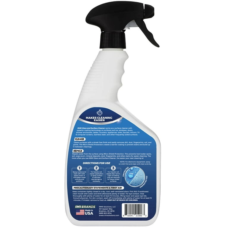 REPEL Glass & Surface Cleaner 32 fl. oz. - Cleans & Repels water