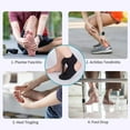 thumbnail image 4 of HLONK Plantar Fasciitis Night Sock - Soft Stretching Boot Splint for Sleeping  Achilles Tendonitis Foot Support Brace & Heel Pain Relief Compression Sleeve (Small), 4 of 7
