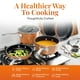 thumbnail image 5 of GOTHAM STEEL Juego de 10 ollas y sartenes de cobre antiadherentes, juegos de utensilios de cocina, juego de ollas y sartenes antiadherentes que ahorran espacio, juego de utensilios de cocina antiadher, 5 of 5
