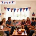 thumbnail image 1 of Rewenti American Independence Day Party Decorations Bunting Banners, 1 of 6