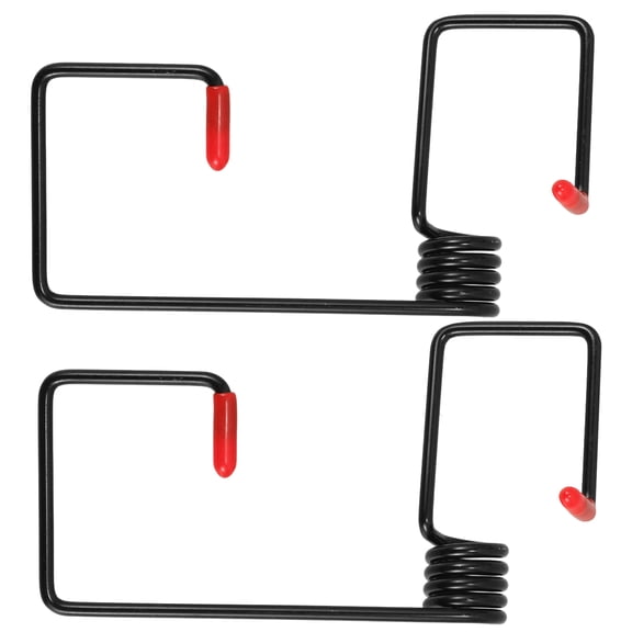 Toyvian 2Pcs Windshield Wiper Arm Tension Springs Black for Improved Car Wiper Performance