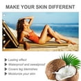 thumbnail image 4 of Fiudx Crema para Piernas, Iluminador En Barra Marrón Dorado, Gel Hidratante de Larga Duración, Bálsamo para Piernas Que Disimula Imperfecciones, Uso Diario para Ocasiones Especiales, Apto para Todo T, 4 of 7