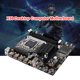 thumbnail image 3 of Placa base de escritorio X58 1366Pin compatible con placas base de memoria de servidor DDR3 ECC REG FLhrweasw El nuevo, 3 of 7