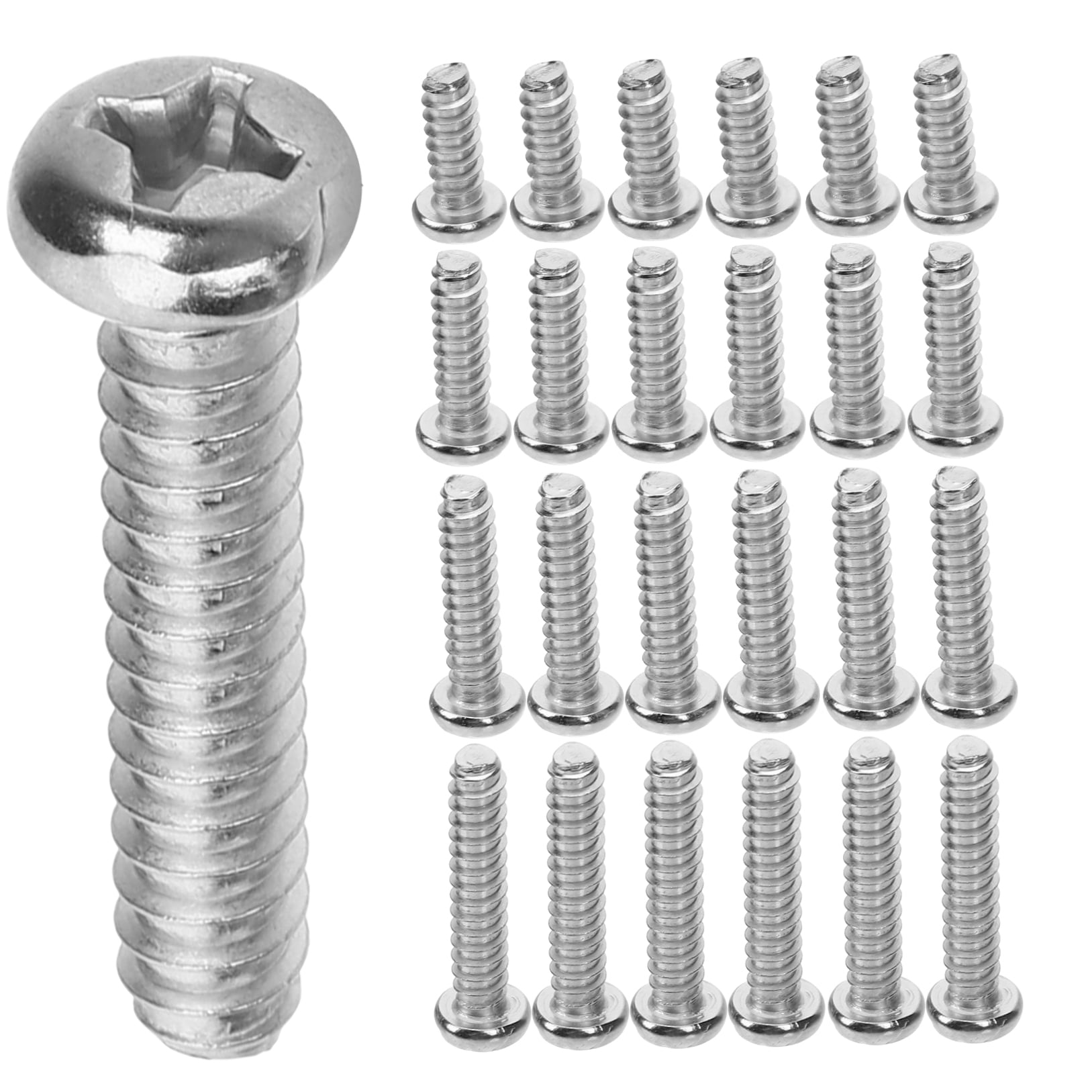 unbranded  Self Tapping Screws for Metal Replacement Screwdriver Concrete Silver