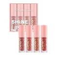 thumbnail image 1 of Ruifaya Juego de 4 brillos de labios humectantes Dragon Ranee Shine Glos; ☆( φξ ξй θв `α Labio, 1 of 7