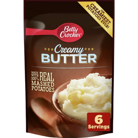 Betty Crocker Homestyle Creamy Butter Mashed Potatoes, 4.7 oz.
