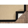 thumbnail image 4 of Contemporary Home Living 1.75' x 2.75' Tufted Wool Area Throw Rug - Beige and Black, 4 of 7