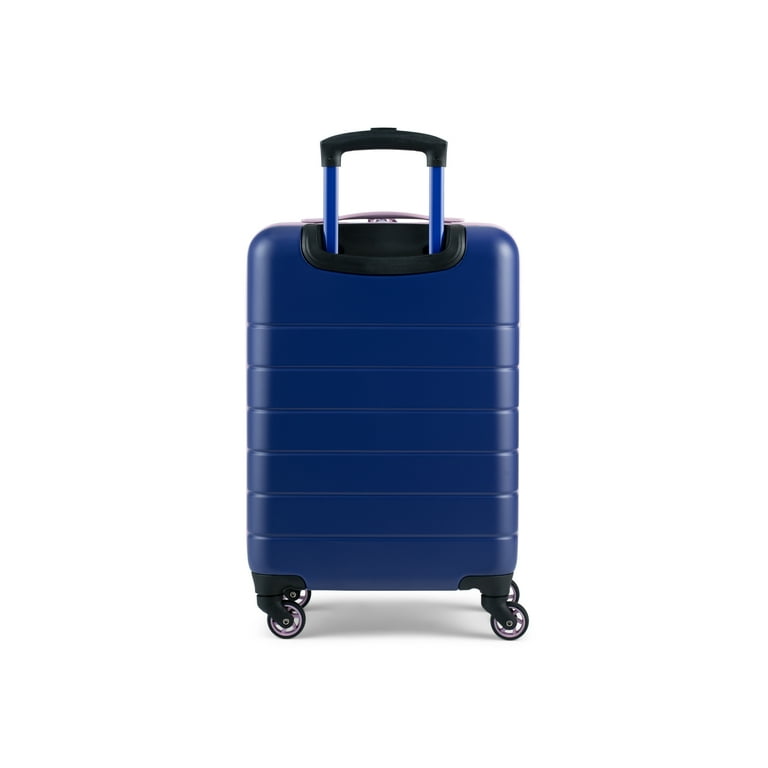 Reebok Double Dribble 3 Piece Hardside Suitcase Set with Spinner Wheels Carry on 24